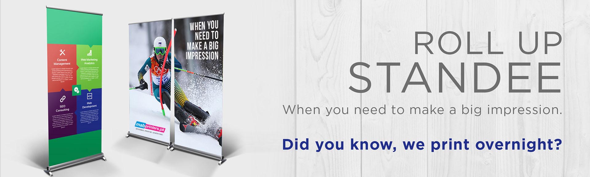 Roll Up Standee