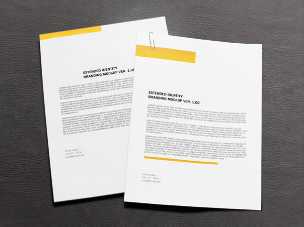 Standard letterhead at Lahore Printer